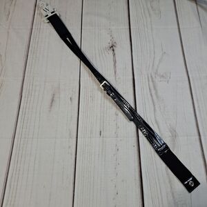 Worthington Skinny Crisscross Belt Faux Croc XS SM Silver tone Buckle